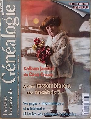 La Revue française de généalogie N° 131. La Revue française de généalogie N° 131 Décembre 2000 - ...