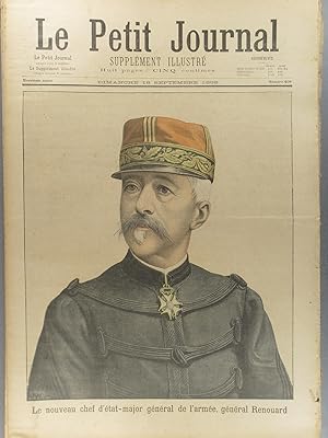 Le Petit journal - Supplément illustré N° 409 : Le nouveau chef d'état-major général de l'armée -...