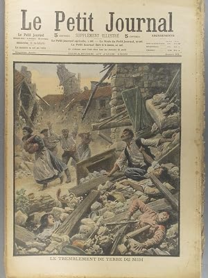 Le Petit journal - Supplément illustré N° 976 : Victimes du devoir. (2 policiers tués par un malf...