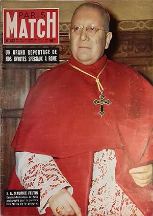 Paris Match N° 202 : Mgr Feltin - Oradour - Bombard. 24 janvier 1953.