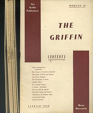 The Griffin. Numéros 20 à 29. (Niveau supérieur). Revue pour lycéens destinée à l'apprentissage d...