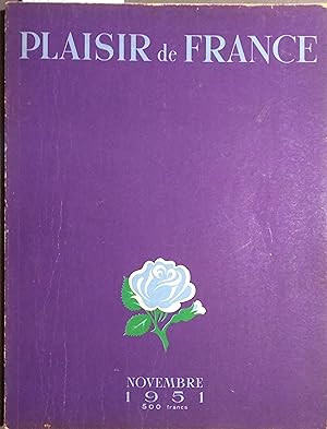 Plaisir de France n° 165. Le caractère, Physiognomonie, Chiroscopie. Le goéland N° 100, feuille d...