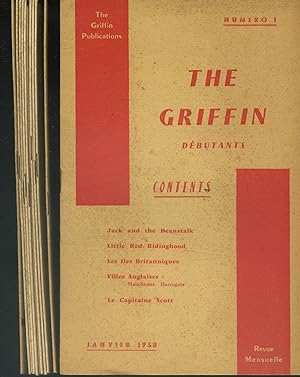 The Griffin. Numéros 7 à 17, sauf 15. (Niveau débutants). Revue pour lycéens destinée à l'apprent...