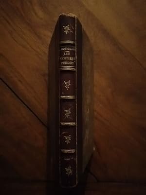 Les sentiers perdus Poésies 1841 - HOUSSAYE Arsène - Edition originale 19e Reliure 19e