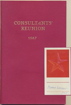Consultants' Reunion 1987: A Keepsake Anthology of the Fiftieth Anniversary Celebration of the Co...