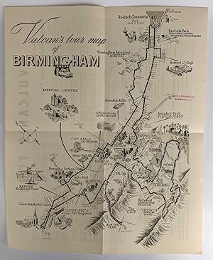 Vulcan's Tour Map of Birmingham