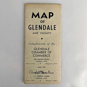 Map of Glendale and Vicinity