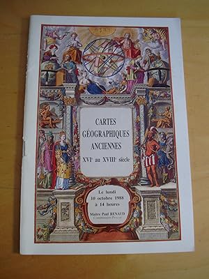 Cartes géographiques anciennes XVIe au XVIIIe siècle Plusieurs collections de cartes géographique...
