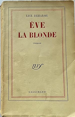 Eve la blonde