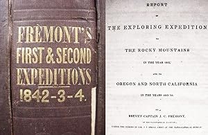 Report / Of / The Exploring Expedition / To The Rocky Mountains / In The Year 1842, / And To / Or...