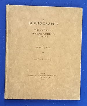 A Bibliography of the Writings of Joseph Conrad (1895-1921).