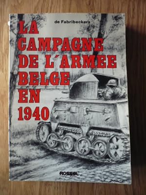 La Campagne de l'Armée belge en 1940