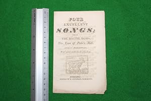 Four excellent songs; viz, The boatie rows - The lass of Patie's mill - Jock O'Hazledean - Tak' y...