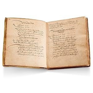 [Medical manuscript]. Artznei Buch. 1590. Opusculum non magnarum, sed necessarium rerum per Sigis...
