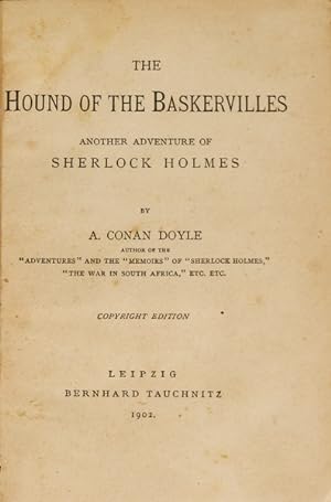 THE HOUND OF THE BASKERVILLES.