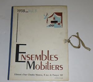 Ensembles mobiliers 1938. Vol. 3. First edition,