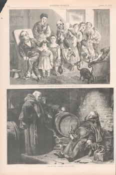 Our New Preacher/Life in the Cloister. From April 19, 1873 issue of Harper's Weekly.