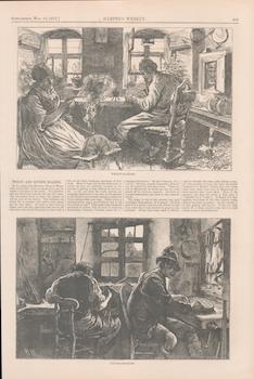Violin-Makers/Zither-Makers. From May 10, 1873 issue of Harper's Weekly.
