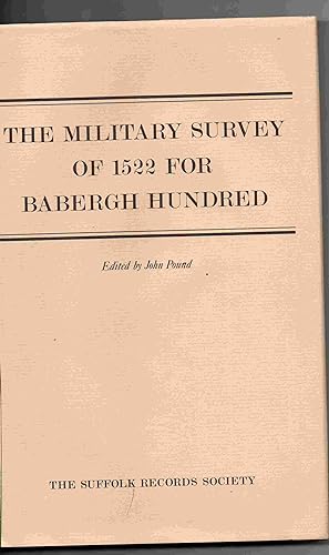 The Military Survey of 1522 for Babergh Hundred. (Suffolk Records Society 28)