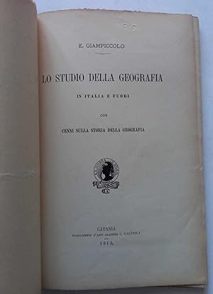 Lo studio della geografia in Italia e fuori