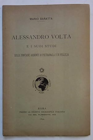 Alessandro Volta e i suoi studi