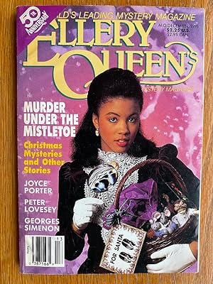 Ellery Queen Mystery Magazine Mid - December 1991