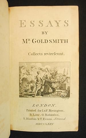Essays by Mr. Goldsmith