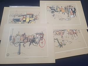 Berliet - Automobiles Berliet à Lyon Monplaisir - Suite en couleur des illustrations de René Vinc...