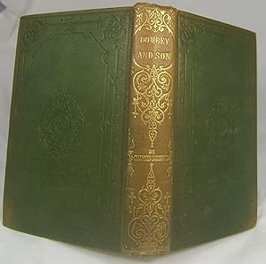 DOMBEY AND SON (Superb Example of the First "Cheap" Edition in Original Cloth)