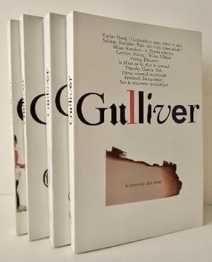GULLIVER. Revue littéraire Gulliver. Numéros 1 à 5. Le pouvoir des mots (n°1), L'écriture voyage ...