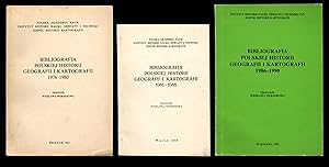 Bibliografia polskiej historii geografii i kartografii 1976-1980; 1981-1985; 1986-1990