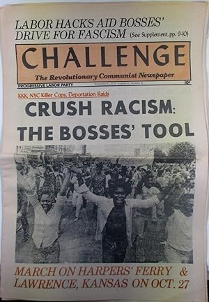 Challenge. The Revolutionary Communist Newspaper. September 12, 1979