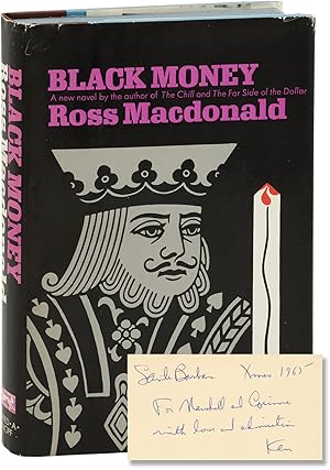 Black Money (First Edition, presentation copy inscribed to Marshall McLuhan)