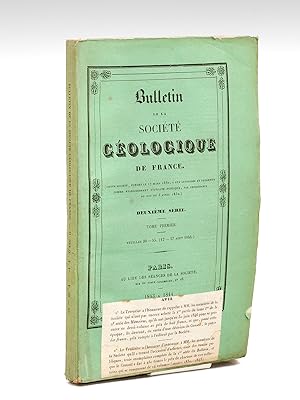 Réunion Extraordinaire à Chambéry, du 12 au 27 août 1844. Bulletin de la Société Géologique de Fr...