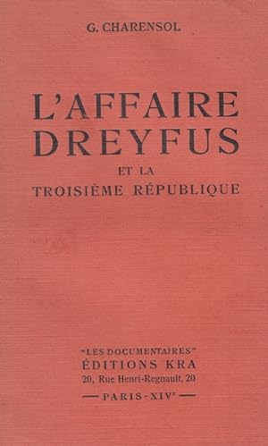 L'affaire Dreyfus et la troisième République