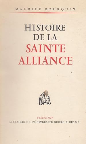 Histoire de la Sainte Alliance