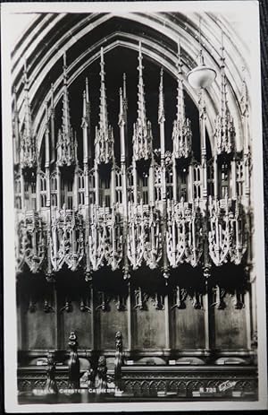 Chester Cathedral Real Photo Postcard