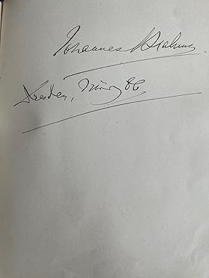 Illustres Autographenalbum Souvenir" mit zahlreichen Einträgen, u.a. von Johannes Brahms.