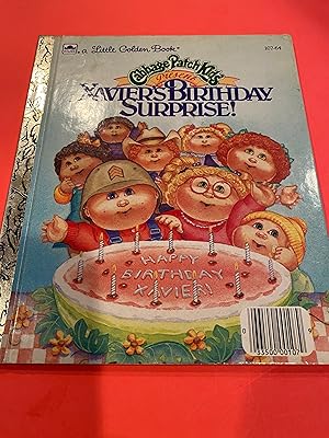 cabbage patch kids present XAVIER'S BIRTHDAY SURPRISE! a Little Golden Book