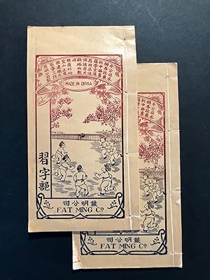 Two Chinese Character Copy Books