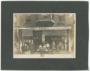Early 20th Century Photograph, Wilson the Clothier, Greenwich, NY