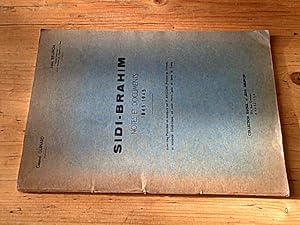 Sidi-Brahim Notes et documents 1845-1945