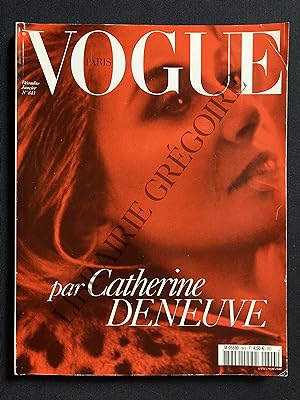 VOGUE PARIS-N°843-DECEMBRE 2003 ET JANVIER 2004-CATHERINE DENEUVE