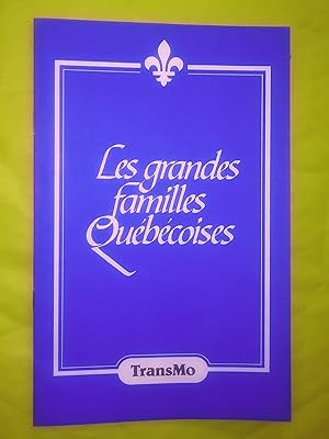 Les grandes familles québécoises (par région française)
