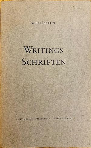 Writings / Schriften [Jill Johnston's copy]