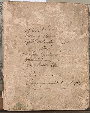 Legal Document regarding repossession of land (1759)
