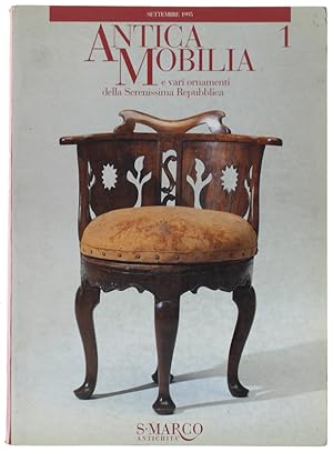 ANTICA MOBILIA e vari ornamenti della Serenissima Repubblica. 1.: