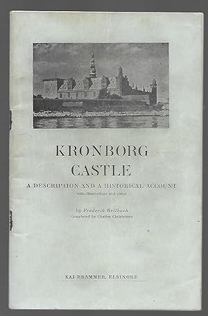 Kronborg Castle and Liniekort map Denmark