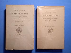 OEUVRES NOUVELLES de DES FORGES MAILLARD publiées avec notes, étude biographique et bibliographie...