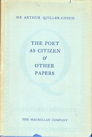 The Poet as Citizen and Other Papers